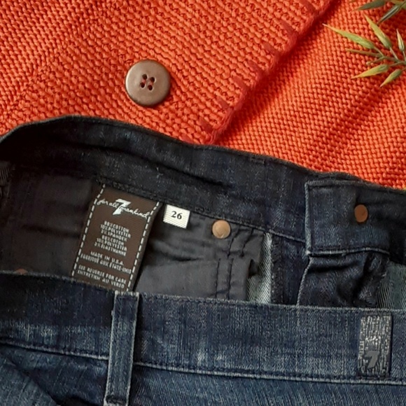 7 FOR ALL MANKIND ~ Skinny Denim Jeans | 26 - Picture 6 of 8